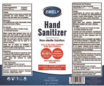 Emely Hand Sanitizer 120 mL.jpg 120 mL - Emely Hand Sanitizer 120 mL